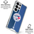 MLB Toronto Blue Jays Split Galaxy S25 Ultra Clear Case